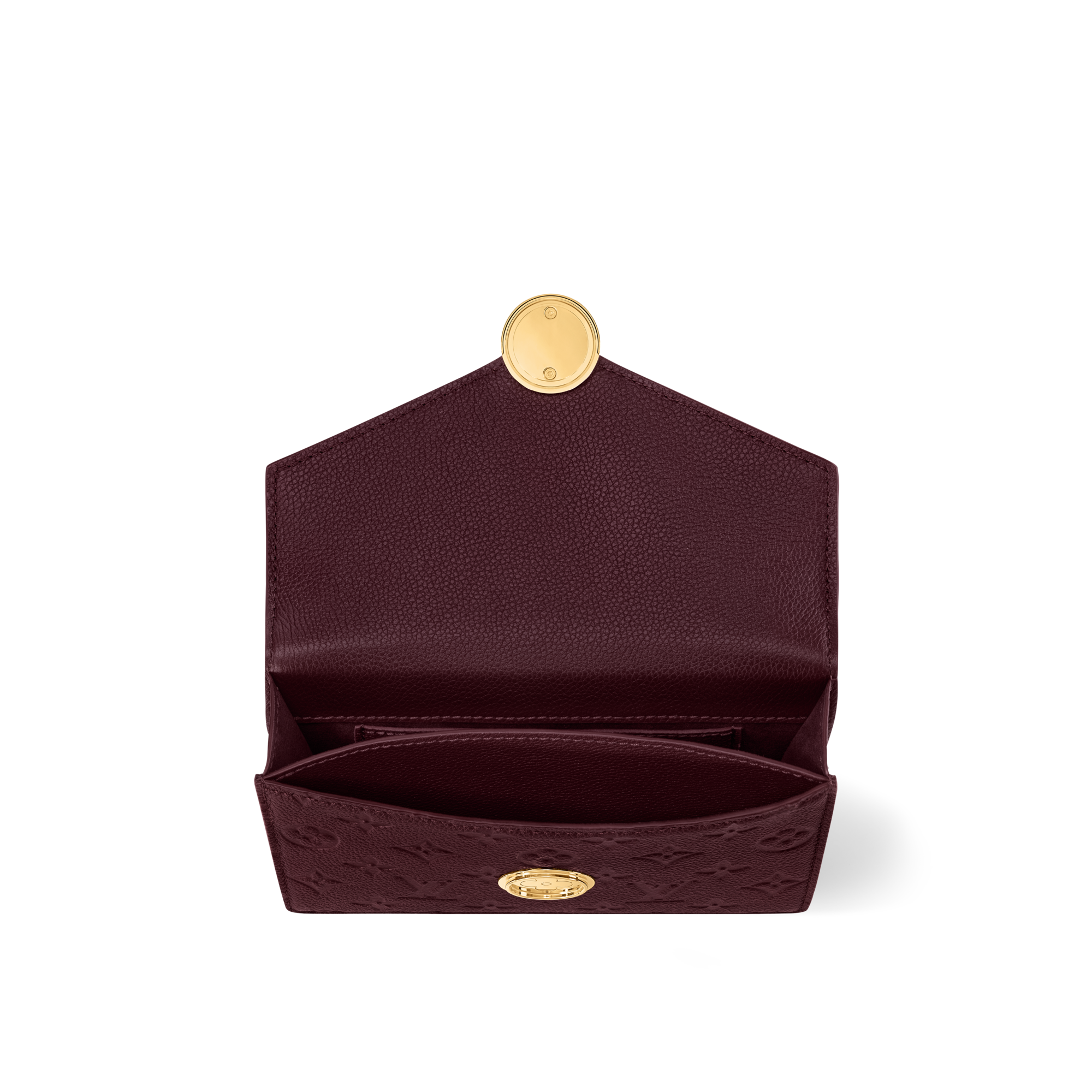Wallet On Chain Rosy Monogram Empreinte Leather - Women